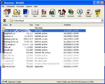 WinRAR (32-bit) 3.90 21winrar350