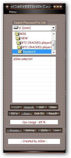 Bad Tool Cracker v4.9.0[Cracked] ll-.-oded-.ll BadPasswordCrackerv4904