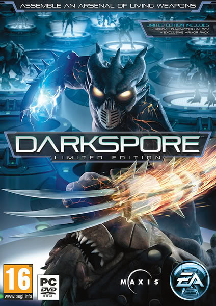لعبه القتال و المغامرة Darkspore 2011 بحجم 135 ميجا ع اكثر من سيرفر Darkspore