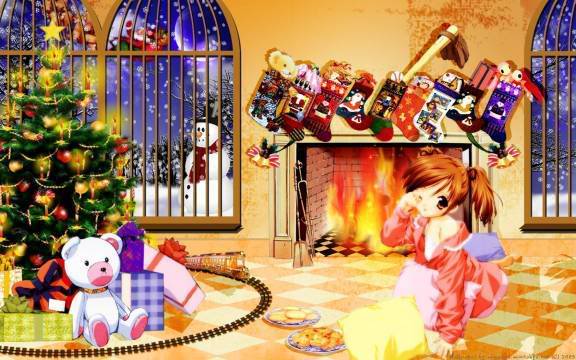  صور انمي 2011 الكريسماس والانمي ..  Christmas