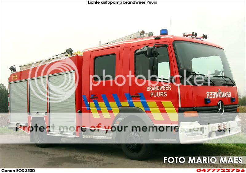 Brandweer Puurs reviseert wagenpark in BVV-striping+ FOTO'S IMG_5347