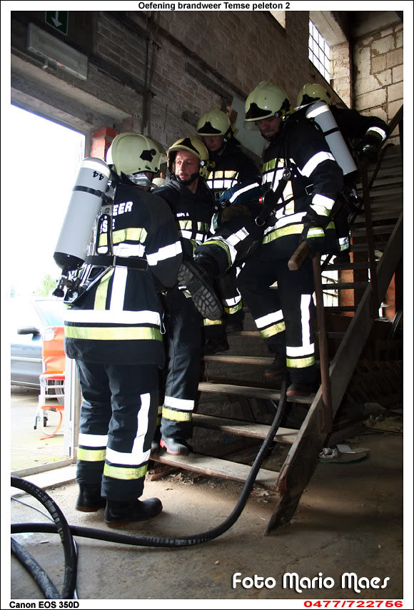 Oefening brandweer Temse magazijnbrand+ FOTO'S IMG_6747kopie