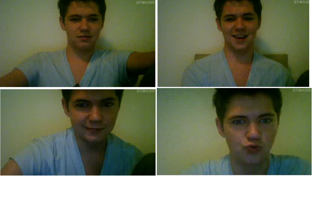 Capturas de chat en vivo con Damian mcginty Damian1