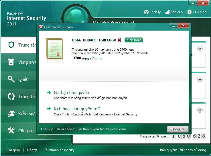 Kaspersky 2011 Crack v 1.53 [Crack KIS 2011 đến 12/12/2020 - Not Blocked]  7-3