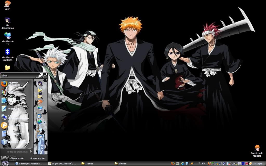 [Chia sẻ] Theme Bleach cho Windows XP và Windows 7 Bleach1zy2