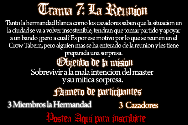 Trama 7: La Reunion Trama7