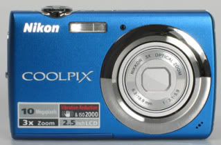 Menjual Digital Camera / Camcorder/ PDA Mobile Phone... >BARU UPDATE NOVEMBER 2009< Nikon_s220_front