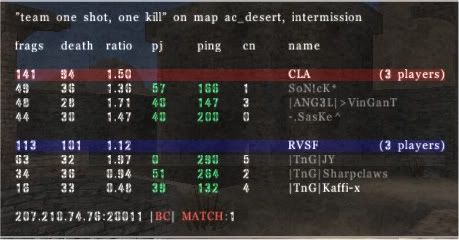 TnG interclan and JY 1v1 with SoN!cK* Interclan2