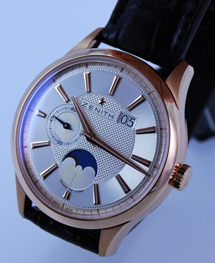 Zenith Elite or rose (date phases de lune) Zenithelitedatemoon10