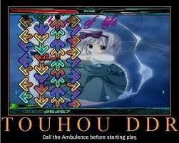 Random Pictures .w.(no its not something being derpy :v) TouhouDDR