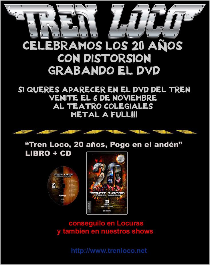 Tren Loco - 06/11 en Teatro Colegiales Tren_dvd