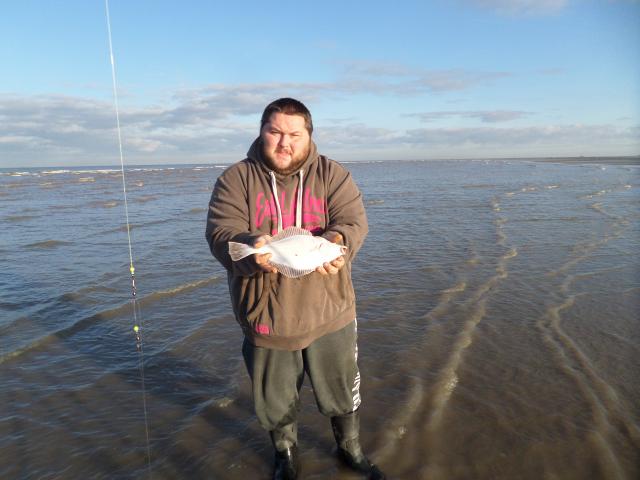 Floundering at kinmel bay  SAM_2049