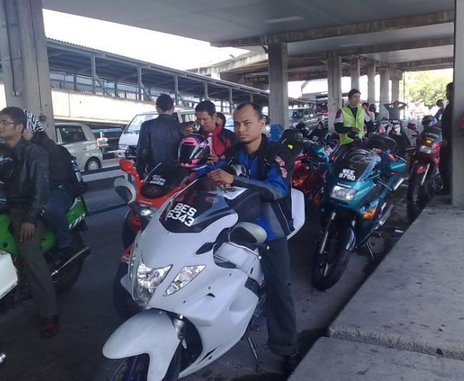 Transformasi ZZR250 kepada Ninja 250RR Penang3