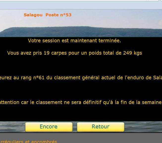 équipe n°4 : Les Carpcupistes Ccupp