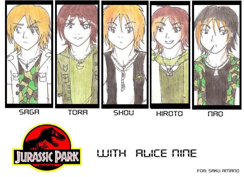 Alice Nine manga :3 Jurasicc-1