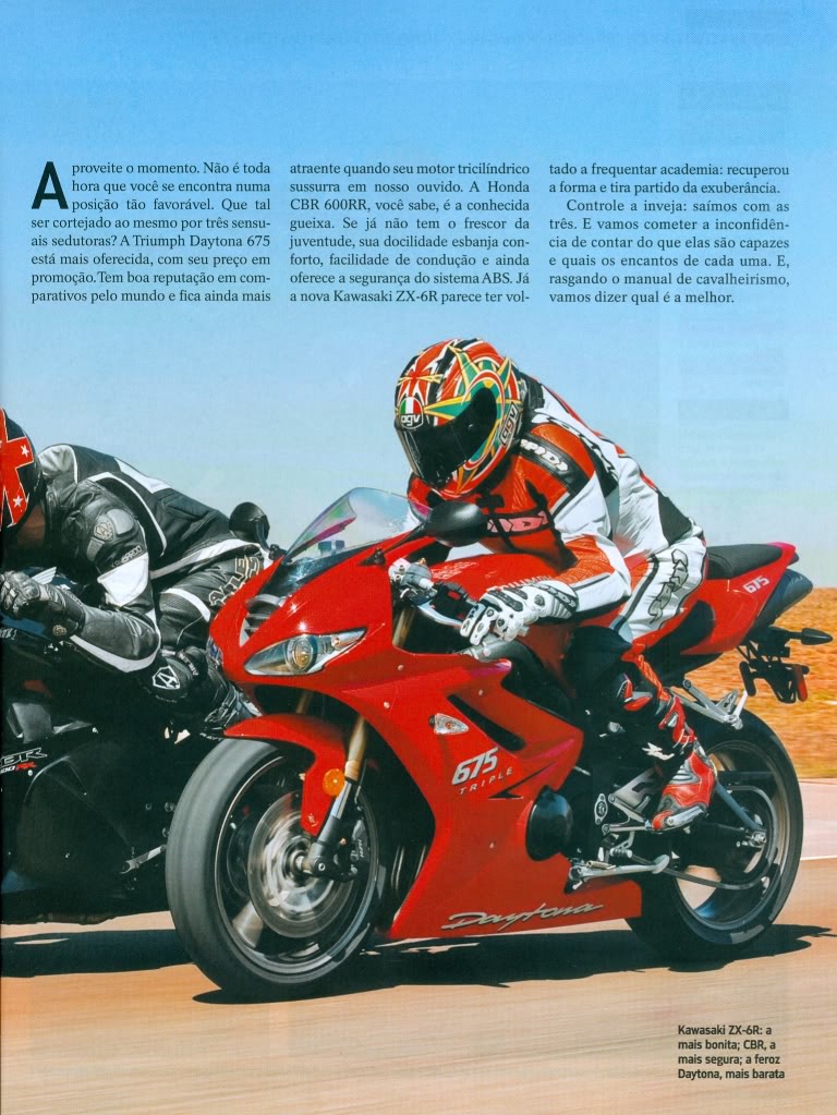 A Rainha entra na Roda  -  Revista Moto - outubro/2010 Pagina2