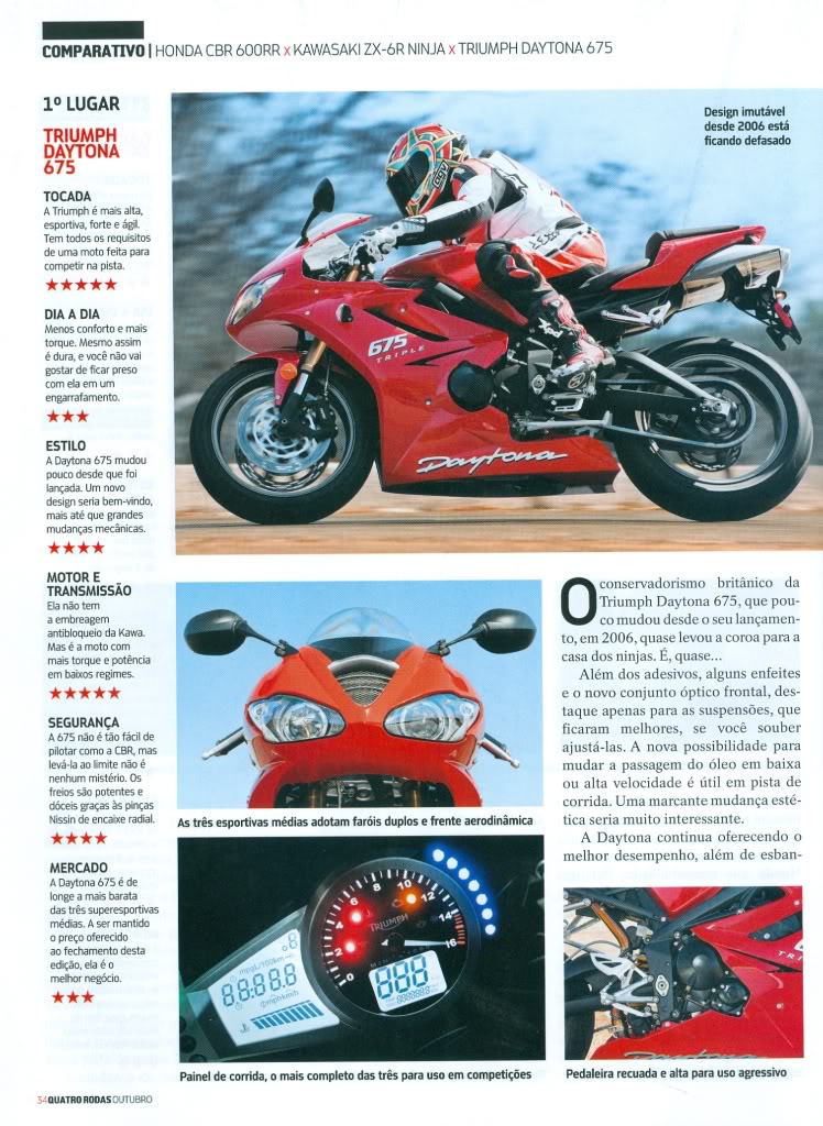 A Rainha entra na Roda  -  Revista Moto - outubro/2010 Pagina7