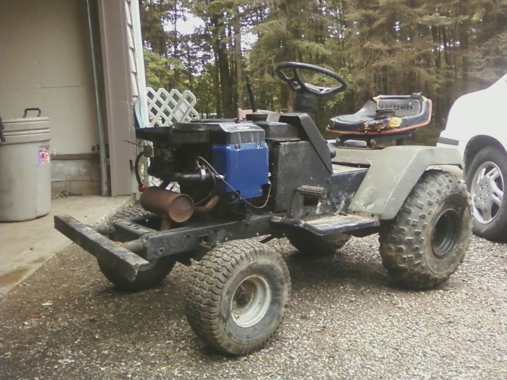 mud/trail mower Tractor