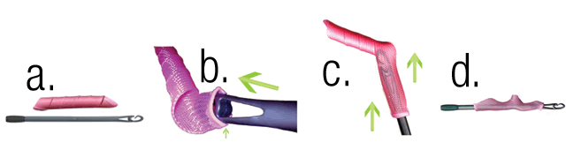 Bộ làm xoăn tóc Curlformers cho bạn mãi tóc xoăn đẹp tự nhiên không cần uốn,đột phá. CF-buoc2