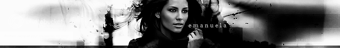 Chall # 259 - Banner/Firma - My Favorite Models [AWARDS] - Página 2 Emanuela-1