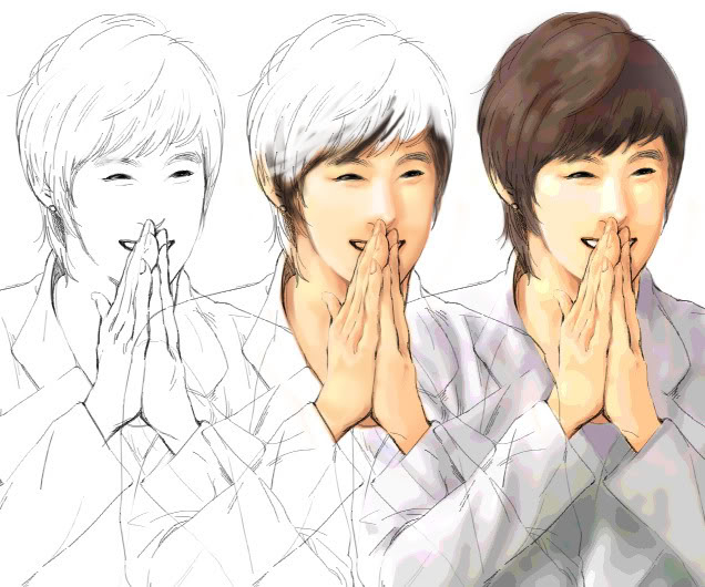 [FANARTS] YUNHO CUTENESS Fanart06syc