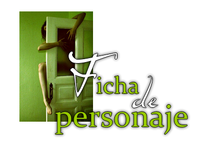 Modelo de ficha. Fichadepersonaje