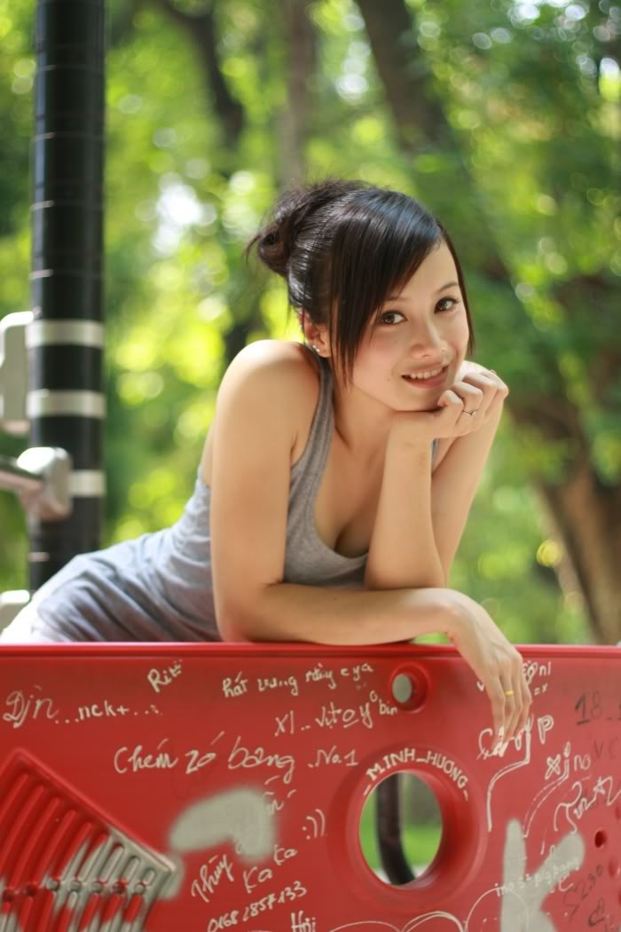 Trang Jolin xinh xắn và đáng yêu dạo chơi công viên 21