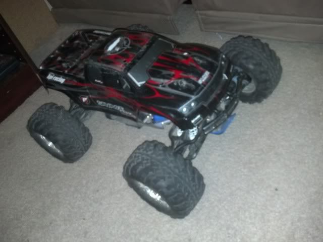 Traxxas E Maxx brushless FLM aluminum chassis MAMBA system IMG_20130327_065110_288_zpsecee27b1