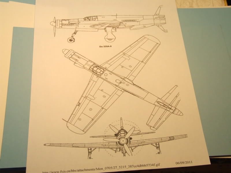 DORNIER Do 335a-1 Pfeil  1:72 Dragon-5009 24107cf1