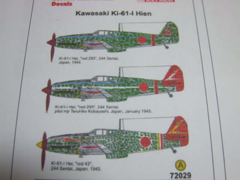 KAWASAKI KI-61-1 TONY  1:72 6890d15f