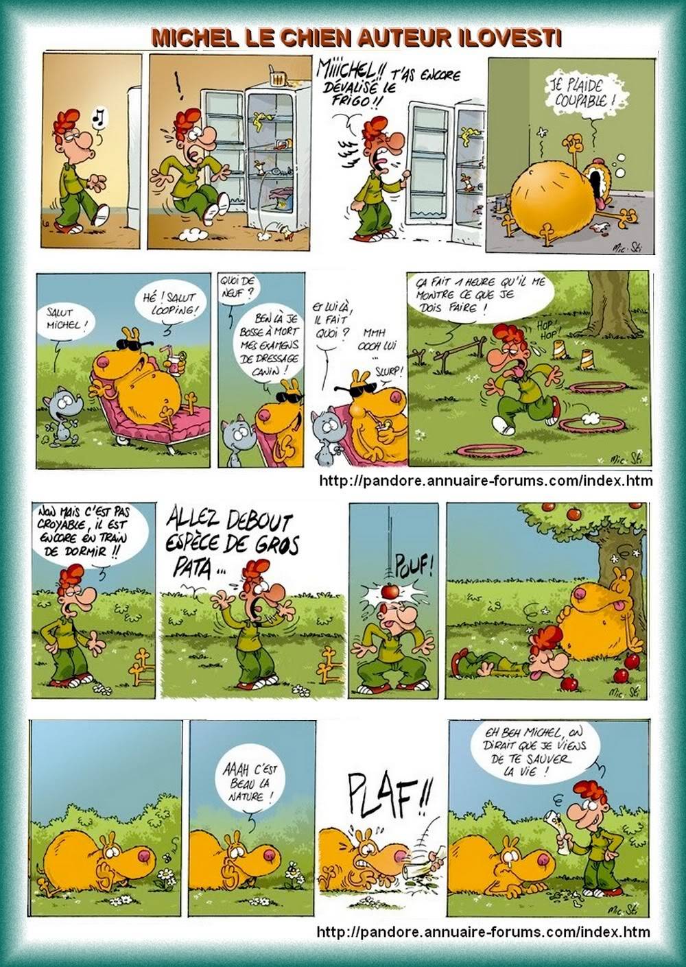 quelques gags de Michel  11--3