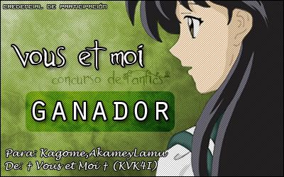 † . x Vous et Moi x . † |||  [Información + Codes + Únete!!] - Página 16 KAGOMEAKAMEAward