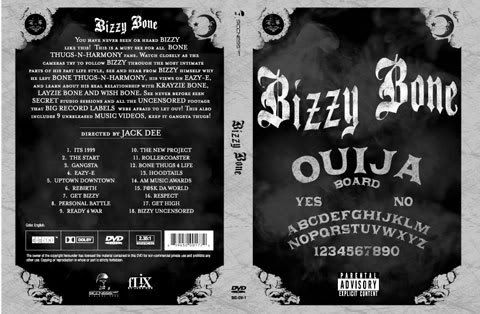 Bizzy Bone Ouija Board DVD BizzyBoneOuijaBoard