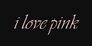 Glowing Text Pink