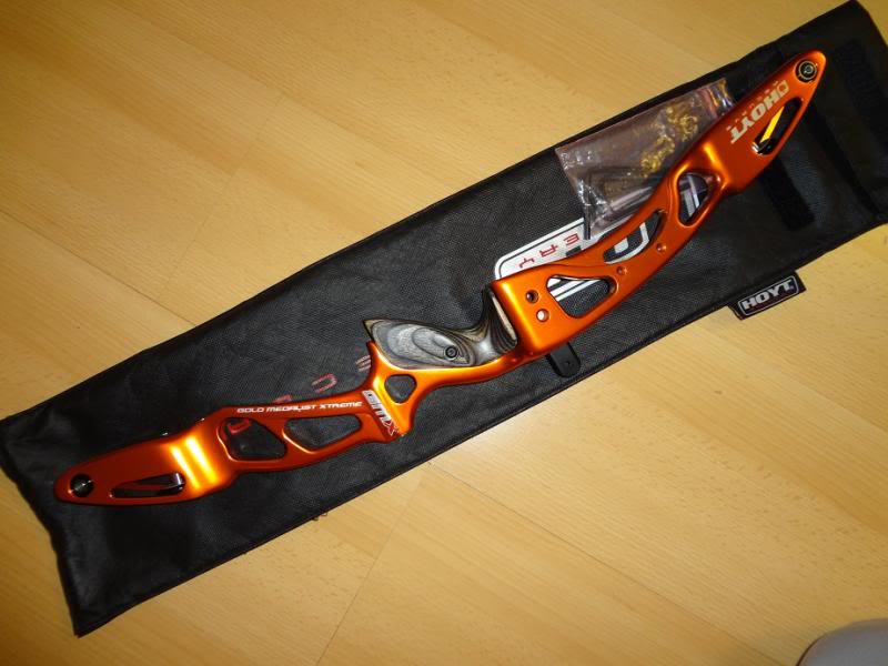 CANCELADO!!! - Vendo - Riser Hoyt GMX laranja DSC00157_1_zps3c2f5736