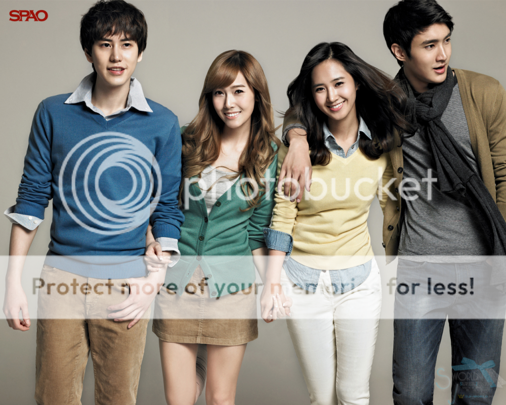  [100831/CAP] SPAO Screensavers, 4P | Siwon, Kyuhyun, Donghae, Heechul 35906955