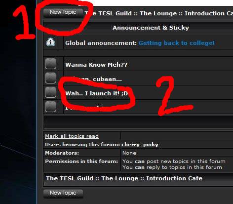 [Guide] Posting a topic/reply (image heavy probably) Forum5-1