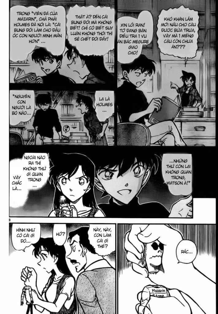 Detective Conan chap 746 : Sự trợ giúp của Holmes - Tiếng Việt  C10