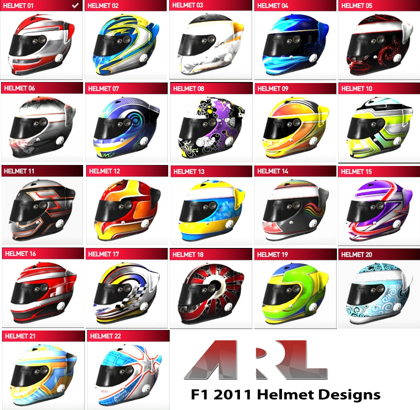 PILOTOS Y EQUIPOS SUMMER LEAGUE´12 F12011Helmets-1