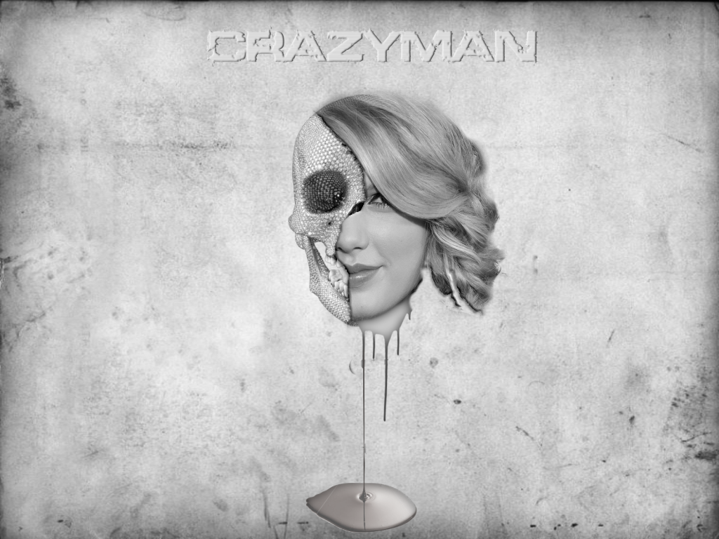 My First Photoshop Project For Crazyman Graphics Meltts