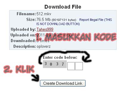Cara download di maknyos  Masukkancode
