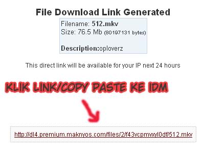 Cara download di maknyos  Copas