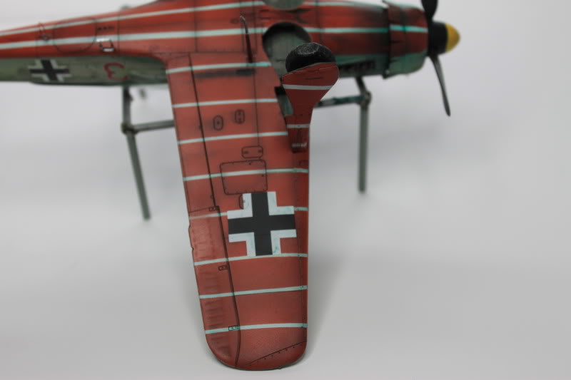 Focke-Wulf FW190 D-9 3 Rojo JV/44 hptm. (Waldemar Wübke marzo de 1945 Ainring, sur de Munich) 1/48  E27b4e95