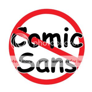 BAN Comic Sans Bancomic