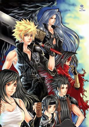 Do you think Final Fantasy would be cool with a Kingdom Hearts Battle System? Zen___final_fantasy_VII_poster_by_s