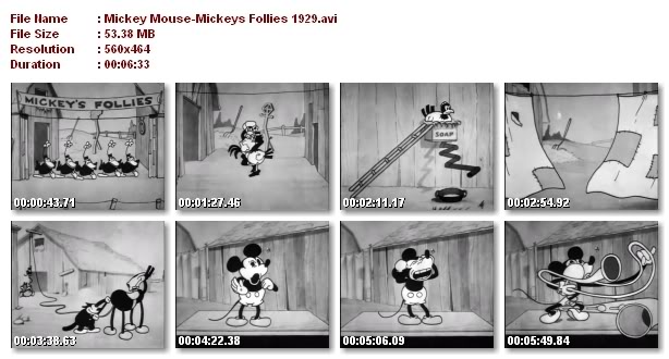 اكبر مكتبه افلام كرتون بطوط وميكى وبندق جاهزة للتحميل لا تفوتكم MickeysFollies1929