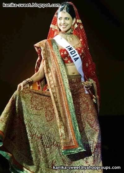 MISS INIDA'S NATIONAL COSTUME AT MISS UNIVERSE (2001 -2010) 7