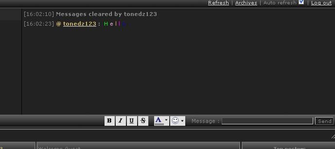 How to Change Fonts and Font colors in chatbox [BB Code] Color