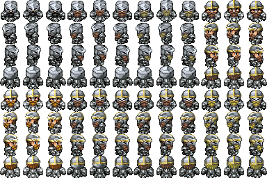 [VX] Charas de Kazzador / Terra-chan / Vibrato DwarfSprites2