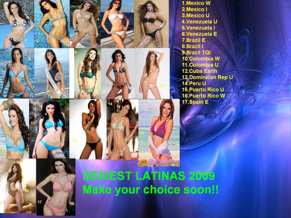 YOUR CHOICE : SEXIEST LATINAS 2009 Sexiestlatinas